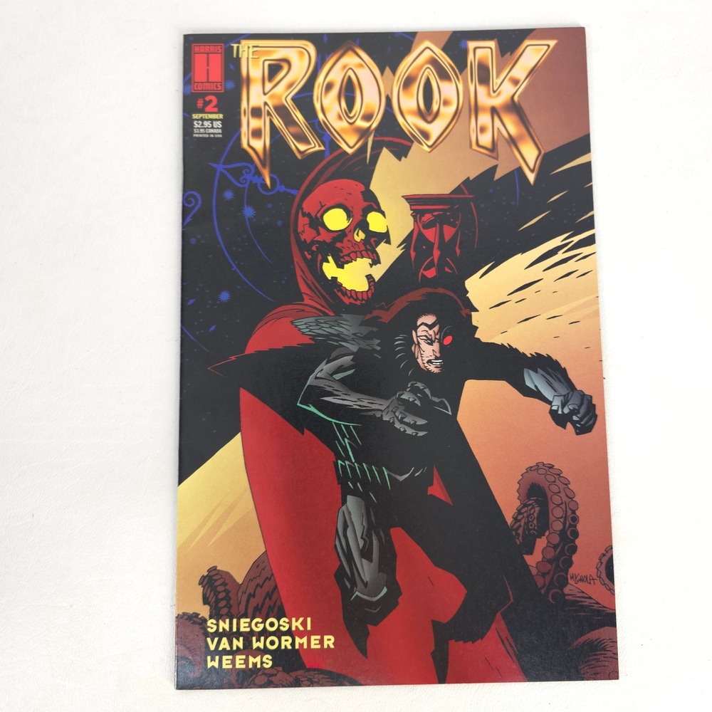 The Rook Comic Book Lot Issues 1 & 2 Harris Comics 1995 Sniegoski Sci-Fi Fantasy - Picture 4 of 5
